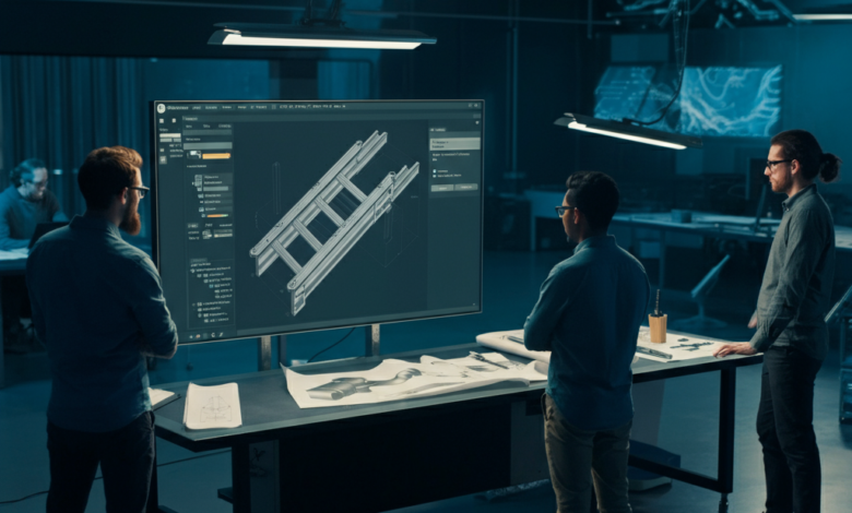 onshape feature curve pattern for a ladder