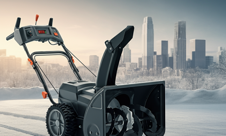 1500 electric power curve snowblower with 15-inch