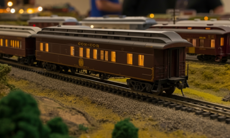 con-cor passenger trucks observation car